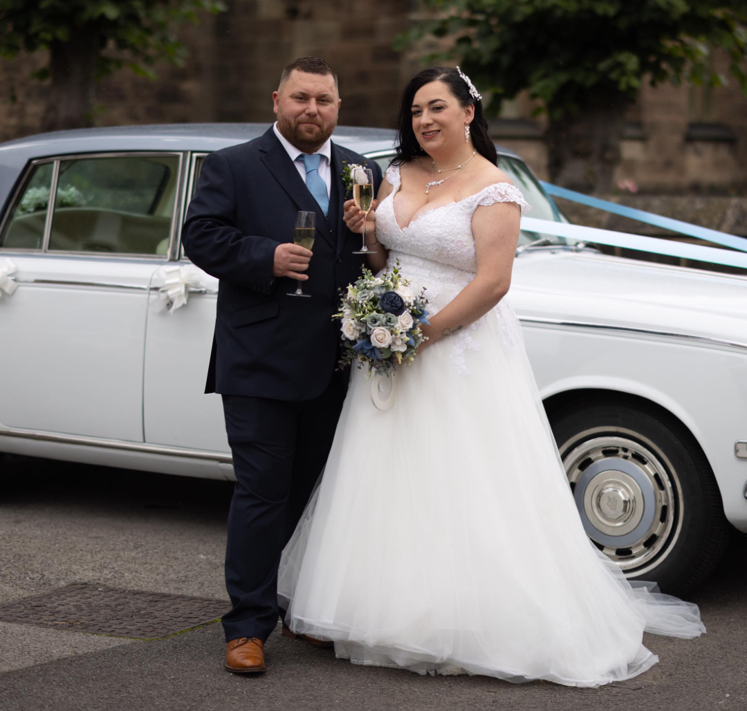 wedding car hire pinxton